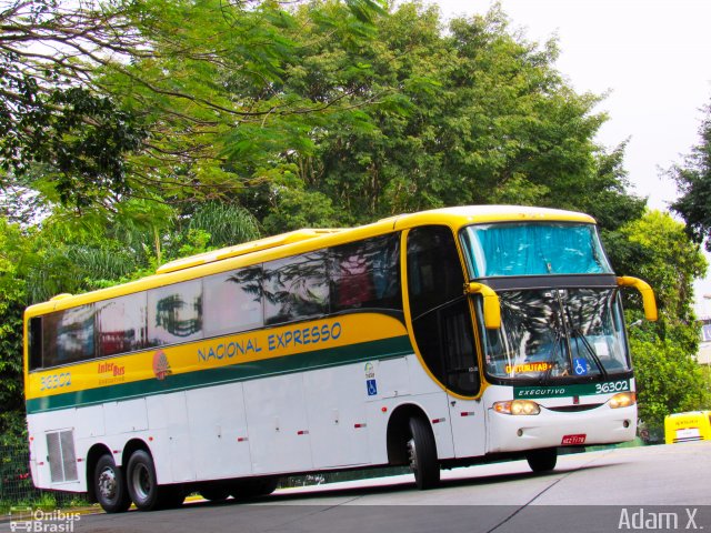 Nacional Expresso 36302 na cidade de São Paulo, São Paulo, Brasil, por Adam Xavier Rodrigues Lima. ID da foto: 5827825.