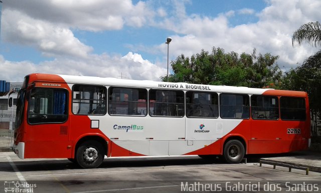 Expresso CampiBus 2282 na cidade de Campinas, São Paulo, Brasil, por Matheus Gabriel dos Santos. ID da foto: 5827803.