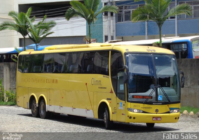 Viação Itapemirim 8835 na cidade de Cachoeiro de Itapemirim, Espírito Santo, Brasil, por Fábio Sales. Número da foto: #5827026.