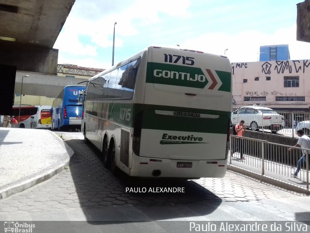 Empresa Gontijo de Transportes 11715 na cidade de Belo Horizonte, Minas Gerais, Brasil, por Paulo Alexandre da Silva. ID da foto: 5827658.