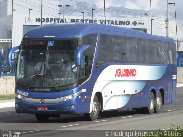 Viação Águia Branca 32060 na cidade de Caruaru, Pernambuco, Brasil, por Rodrigo Fonseca. Número da foto: #5827794.