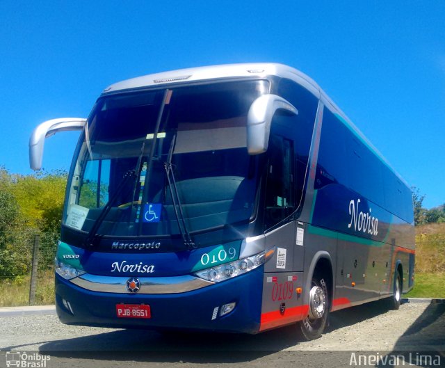 Novisa Transportes Rodoviários e Serviços 0109 na cidade de Camaçari, Bahia, Brasil, por Aneivan Lima. ID da foto: 5828524.