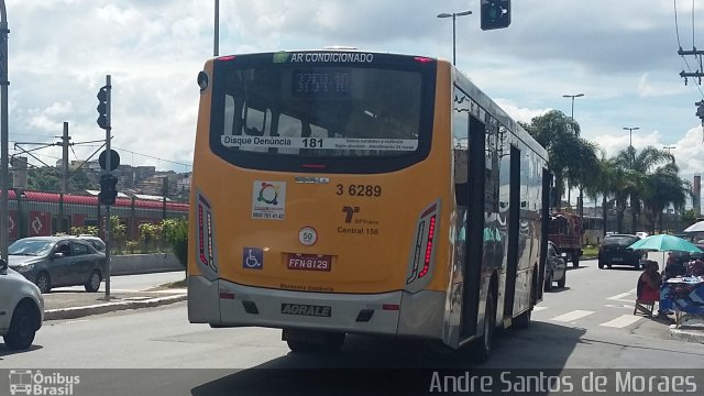 Transunião Transportes 3 6289 na cidade de São Paulo, São Paulo, Brasil, por Andre Santos de Moraes. Número da foto: #5829231.