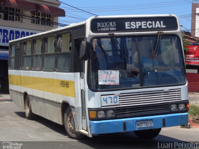 JR Log Bus 1010 na cidade de Vitória, Espírito Santo, Brasil, por Luan Peixoto. ID da foto: 5828767.