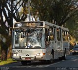 Auto Viação Mercês ML302 na cidade de Curitiba, Paraná, Brasil, por Leonardo  Pereira. Número da foto: #:id.