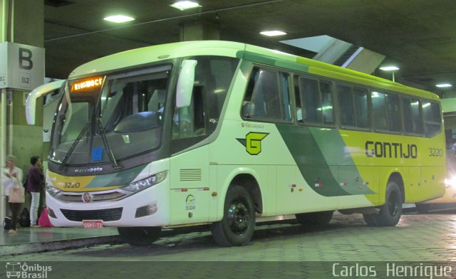 Empresa Gontijo de Transportes 3220 na cidade de Belo Horizonte, Minas Gerais, Brasil, por Carlos  Henrique. Número da foto: #5831418.