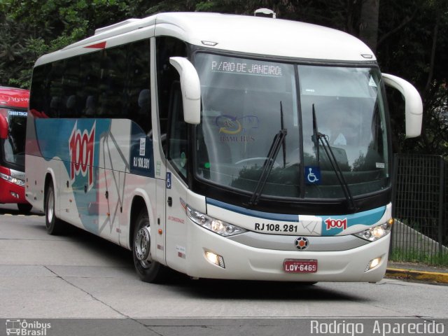 Auto Viação 1001 RJ 108.281 na cidade de São Paulo, São Paulo, Brasil, por Rodrigo  Aparecido. Número da foto: #5832506.
