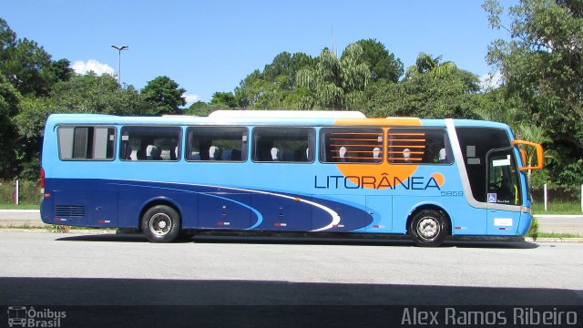 Litorânea Transportes Coletivos 5859 na cidade de Taubaté, São Paulo, Brasil, por Alex Ramos Ribeiro. ID da foto: 5832802.