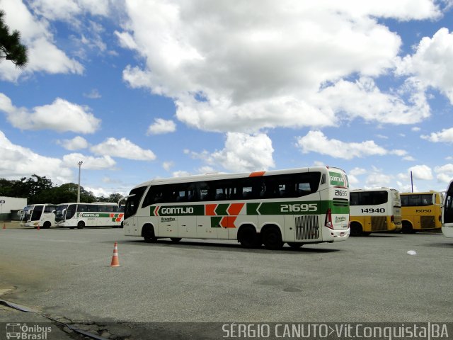 Empresa Gontijo de Transportes Garagem VCO na cidade de Vitória da Conquista, Bahia, Brasil, por Sérgio Augusto Braga Canuto. ID da foto: 5832215.