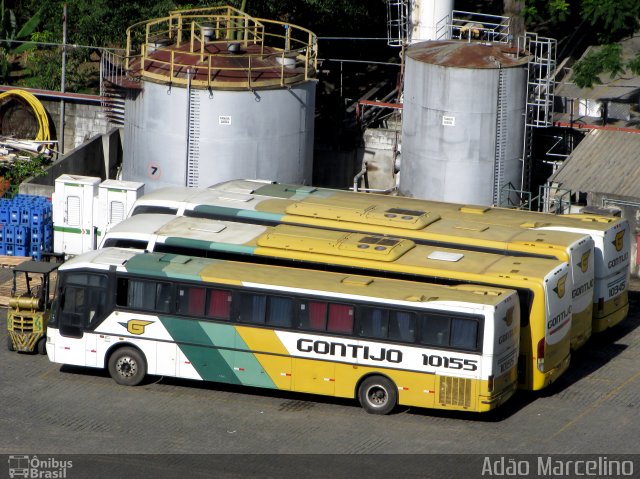 Empresa Gontijo de Transportes 10155 na cidade de Belo Horizonte, Minas Gerais, Brasil, por Adão Raimundo Marcelino. ID da foto: 5832349.