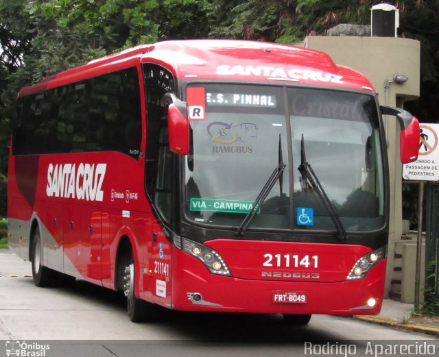 Viação Santa Cruz 211141 na cidade de São Paulo, São Paulo, Brasil, por Rodrigo  Aparecido. Número da foto: #5832450.