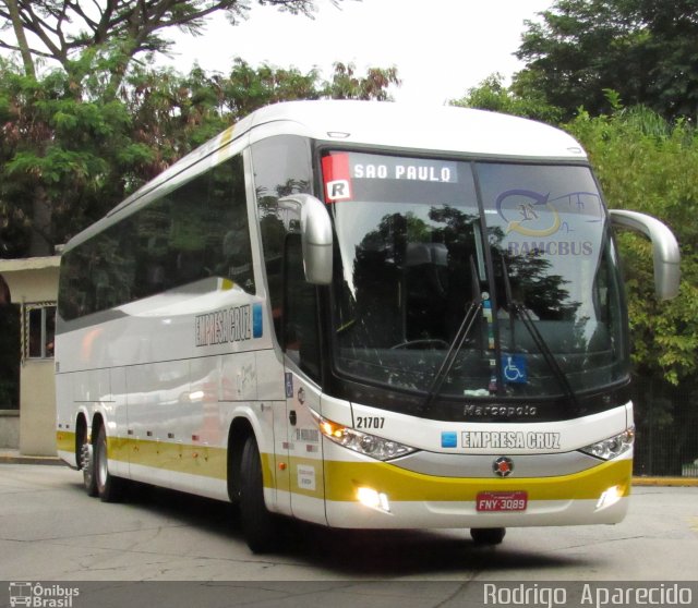 Empresa Cruz 21707 na cidade de São Paulo, São Paulo, Brasil, por Rodrigo  Aparecido. ID da foto: 5832500.