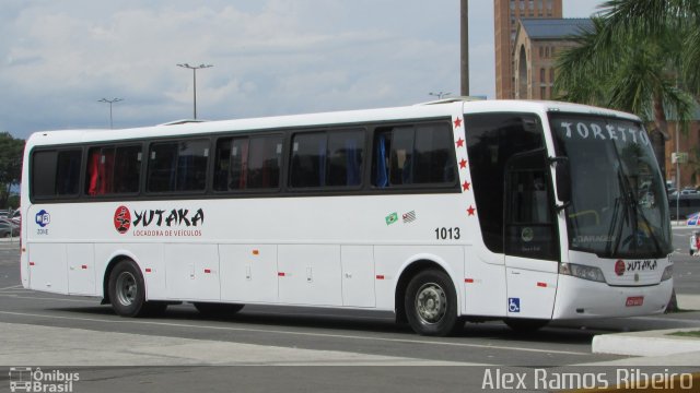 Ônibus Particulares 1013 na cidade de Aparecida, São Paulo, Brasil, por Alex Ramos Ribeiro. ID da foto: 5832699.