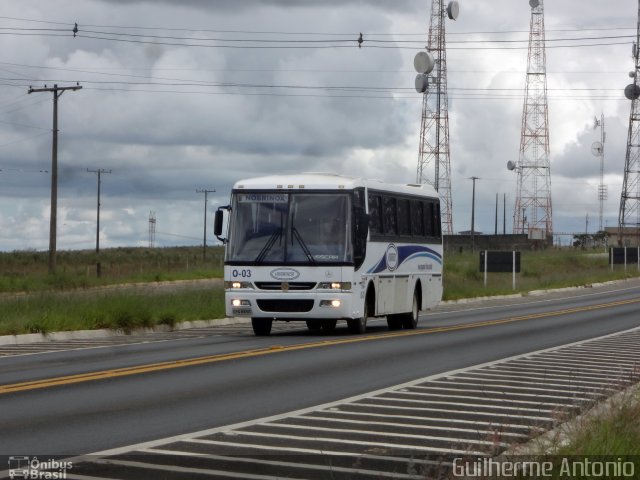 Ônibus Particulares Nobrinox na cidade de Serra do Salitre, Minas Gerais, Brasil, por Guilherme Antonio. ID da foto: 5833745.