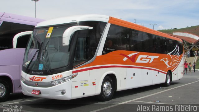 AGT Turismo 5490 na cidade de Aparecida, São Paulo, Brasil, por Alex Ramos Ribeiro. Número da foto: #5835217.