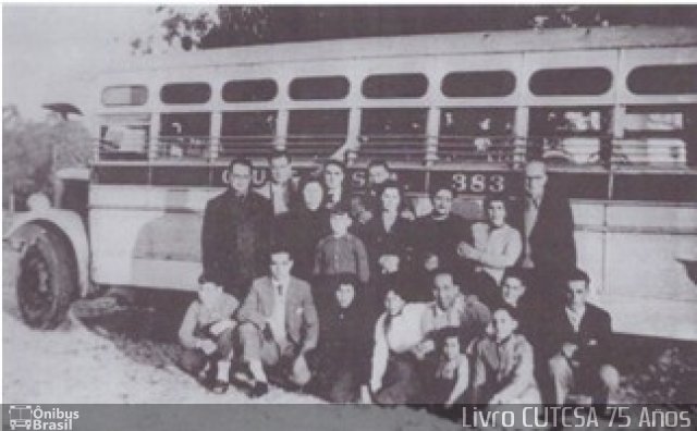 CUTCSA - Companhia Uruguaia de Transporte Coletivo 383 na cidade de Montevideo, Montevideo, Uruguai, por Lucas Pereira Bicca. ID da foto: 5834355.