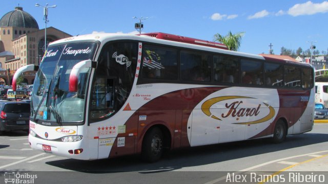 Karol Transporte 20000 na cidade de Aparecida, São Paulo, Brasil, por Alex Ramos Ribeiro. ID da foto: 5835145.