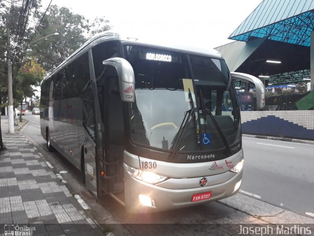 Expresso Line Tour 1830 na cidade de Osasco, São Paulo, Brasil, por Joseph Martins. Número da foto: #5834558.
