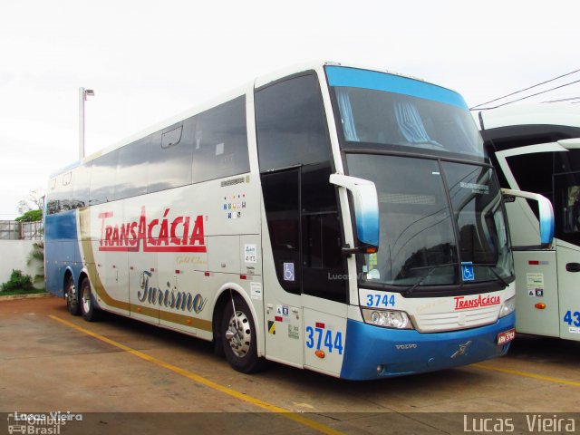 TransAcácia Turismo 3744 na cidade de Maringá, Paraná, Brasil, por Lucas Vieira. Número da foto: #5835163.