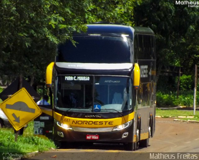 Expresso Nordeste 5447 na cidade de Nova Tebas, Paraná, Brasil, por Matheus Freitas. ID da foto: 5835153.