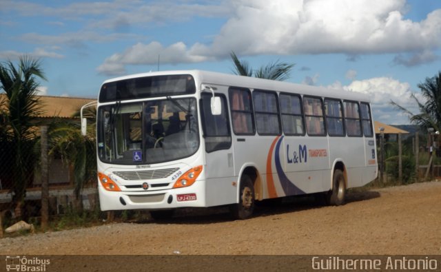 L&M Turismo 4330 na cidade de Serra do Salitre, Minas Gerais, Brasil, por Guilherme Antonio. ID da foto: 5833773.