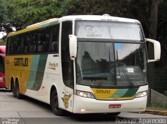 Empresa Gontijo de Transportes 12520 na cidade de São Paulo, São Paulo, Brasil, por Rodrigo  Aparecido. Número da foto: #5834958.