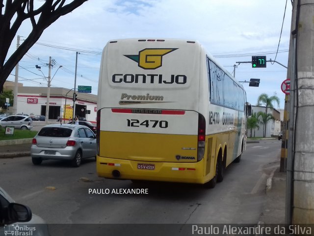 Empresa Gontijo de Transportes 12470 na cidade de Matozinhos, Minas Gerais, Brasil, por Paulo Alexandre da Silva. Número da foto: #5834615.