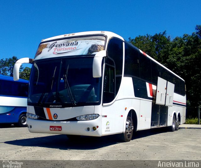 Geovana Turismo 2974 na cidade de Camaçari, Bahia, Brasil, por Aneivan Lima. Número da foto: #5835223.