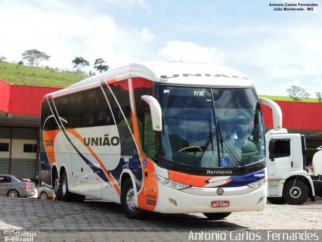 Expresso União 10259 na cidade de João Monlevade, Minas Gerais, Brasil, por Antonio Carlos Fernandes. ID da foto: 5833642.