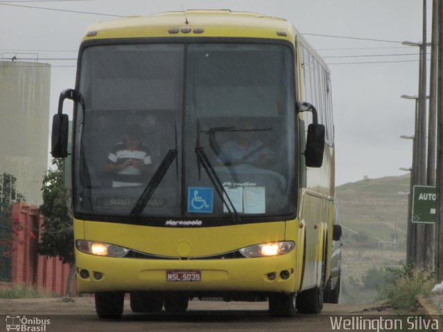 Viação Itapemirim 5039 na cidade de Caruaru, Pernambuco, Brasil, por Wellington Silva. ID da foto: 5835056.