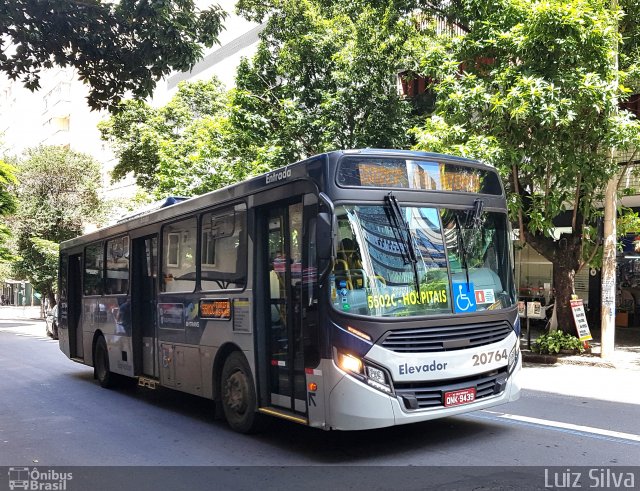 SM Transportes 20764 na cidade de Belo Horizonte, Minas Gerais, Brasil, por Luiz Silva. ID da foto: 5835483.