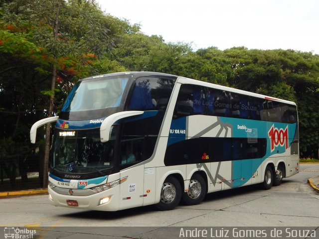 Auto Viação 1001 RJ 108.462 na cidade de São Paulo, São Paulo, Brasil, por André Luiz Gomes de Souza. ID da foto: 5837192.