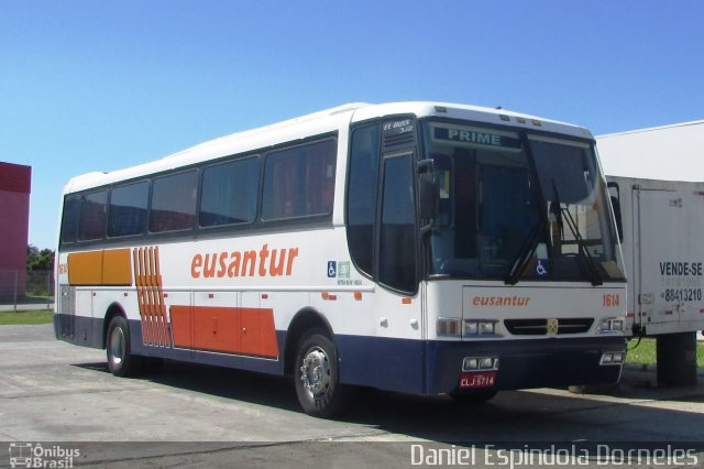 Eusantur Turismo 1614 na cidade de São João do Sul, Santa Catarina, Brasil, por Daniel Espindola Dorneles. Número da foto: #5836018.