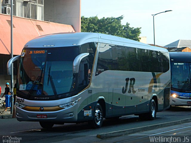 JR Turismo 1520 na cidade de Rio de Janeiro, Rio de Janeiro, Brasil, por Wellington de Jesus Santos. ID da foto: 5835815.