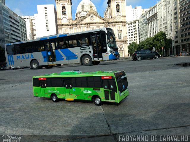 Viação Mauá RJ 185.031 na cidade de Rio de Janeiro, Rio de Janeiro, Brasil, por Fabiano Magalhaes. Número da foto: #5836679.