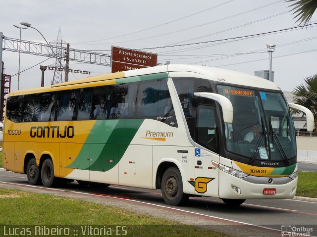 Empresa Gontijo de Transportes 10900 na cidade de Vitória, Espírito Santo, Brasil, por Lucas  Ribeiro. ID da foto: 5835377.