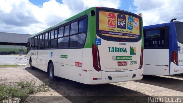 Auto Viação Tabosa 2795 na cidade de Caruaru, Pernambuco, Brasil, por Paulo Lucas. ID da foto: 5835736.