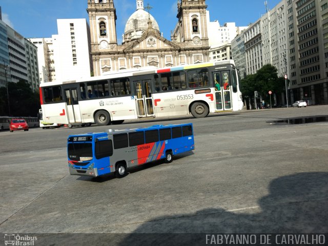 Transportes Campo Grande D53553 na cidade de Rio de Janeiro, Rio de Janeiro, Brasil, por Fabiano Magalhaes. ID da foto: 5836713.