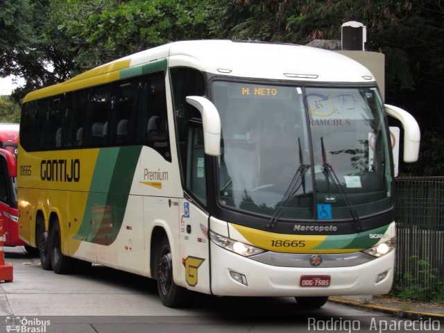 Empresa Gontijo de Transportes 18665 na cidade de São Paulo, São Paulo, Brasil, por Rodrigo  Aparecido. Número da foto: #5838914.