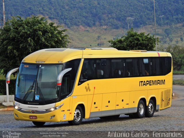 Viação Itapemirim 60775 na cidade de João Monlevade, Minas Gerais, Brasil, por Antonio Carlos Fernandes. ID da foto: 5837964.