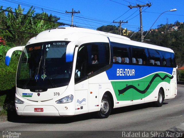 Bel-Tour Transportes e Turismo 370 na cidade de Petrópolis, Rio de Janeiro, Brasil, por Rafael da Silva Xarão. Número da foto: #5839414.