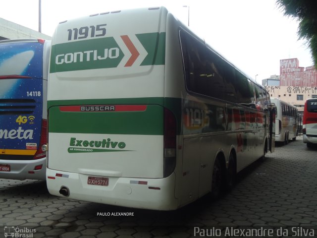 Empresa Gontijo de Transportes 11915 na cidade de Belo Horizonte, Minas Gerais, Brasil, por Paulo Alexandre da Silva. Número da foto: #5839086.