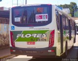Transportes Flores RJ 128.474 na cidade de Rio de Janeiro, Rio de Janeiro, Brasil, por Josué Júnior. Número da foto: #5837878.