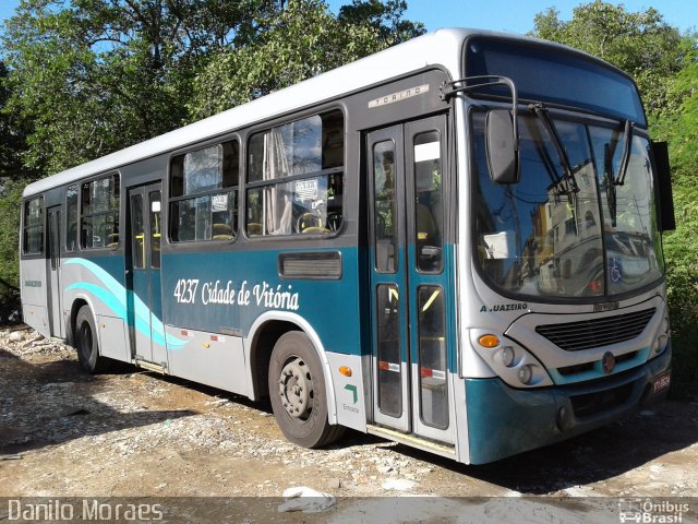 Viação Tabuazeiro 4237 na cidade de Vitória, Espírito Santo, Brasil, por Danilo Moraes. Número da foto: #5840210.