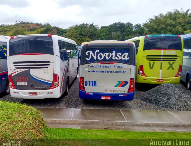 Novisa Transportes Rodoviários e Serviços 0118 na cidade de Camaçari, Bahia, Brasil, por Aneivan Lima. Número da foto: #5841251.