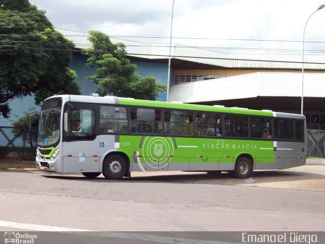 Viação Garcia 7629 na cidade de Maringá, Paraná, Brasil, por Emanoel Diego.. Número da foto: #5841358.