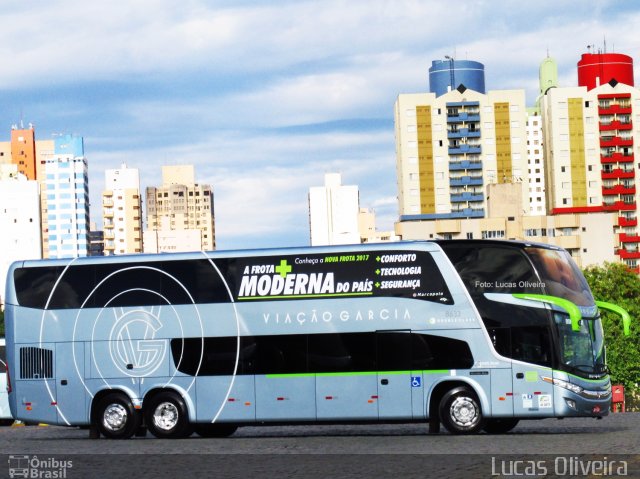 Viação Garcia 8633 na cidade de Londrina, Paraná, Brasil, por Lucas Oliveira . ID da foto: 5841190.