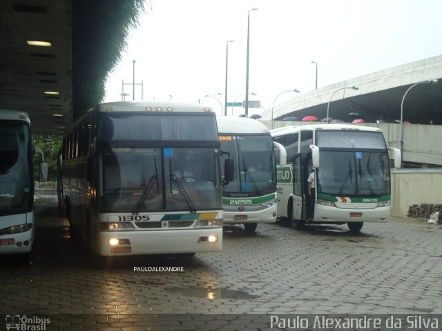 Empresa Gontijo de Transportes 11305 na cidade de Belo Horizonte, Minas Gerais, Brasil, por Paulo Alexandre da Silva. ID da foto: 5840997.