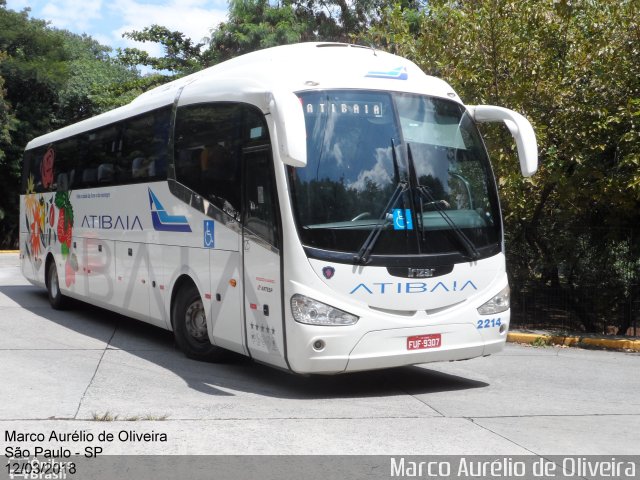 Viação Atibaia São Paulo 2214 na cidade de São Paulo, São Paulo, Brasil, por Marco Aurélio de Oliveira. ID da foto: 5840679.