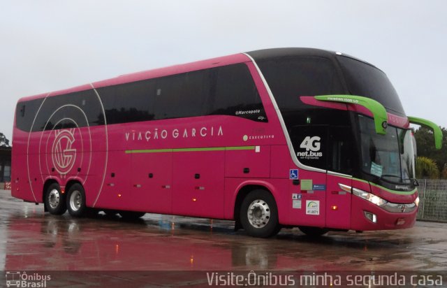 Viação Garcia 7189 na cidade de Curitiba, Paraná, Brasil, por Estevão Emilio Ronchi. ID da foto: 5839670.